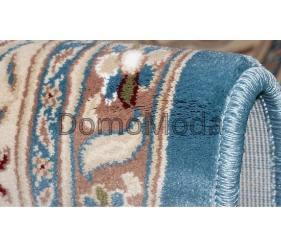 Высокоплотный ковер Royal Esfahan-1.5 2210D Blue-Cream Купить в интернет магазине ДомоМода фото 2 Высокоплотный ковер Royal Esfahan-1.5 2210D Blue-Cream - высокое качество по лучшей цене в Украине изображение 2.